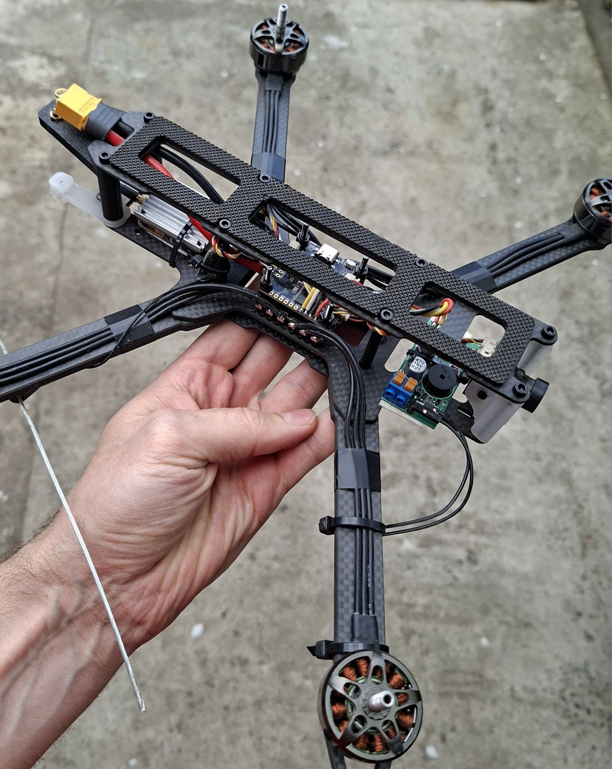 Fpv дрон vtx 1.2-1.3 gHz EMAX 1300kv новий caddx