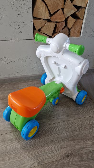 Pchacz jeździk Smiki 3w1 + drugi jedzik GRATIS