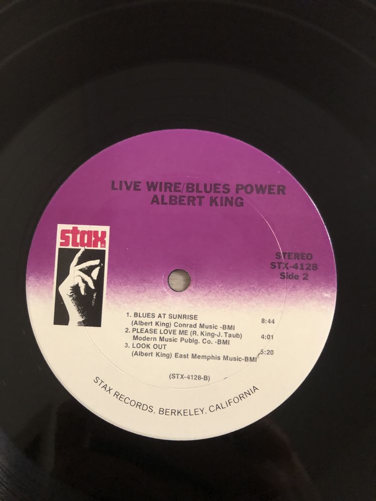 Albert King Live Wire Blues Power USA EX+++
