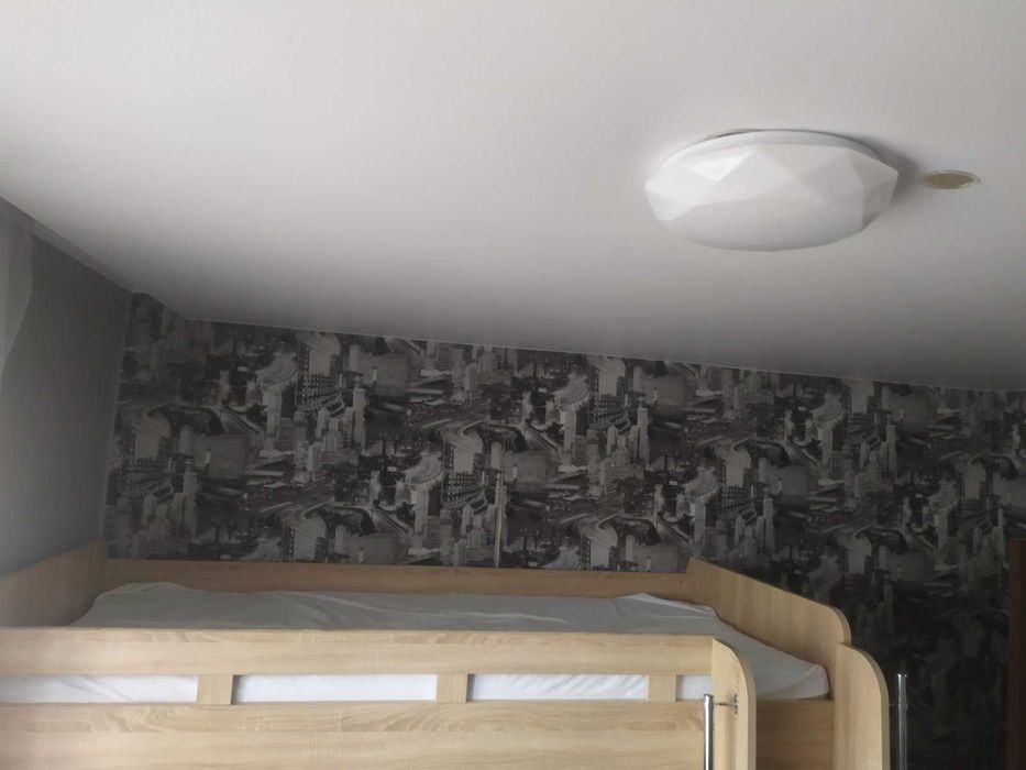 дитяче 2х етажне ліжко з комп'ютерним столом