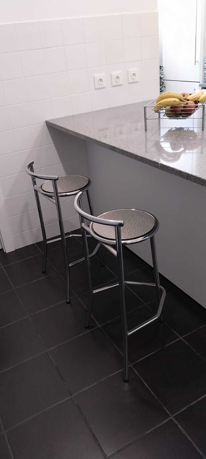 Bancos de Cozinha Inox