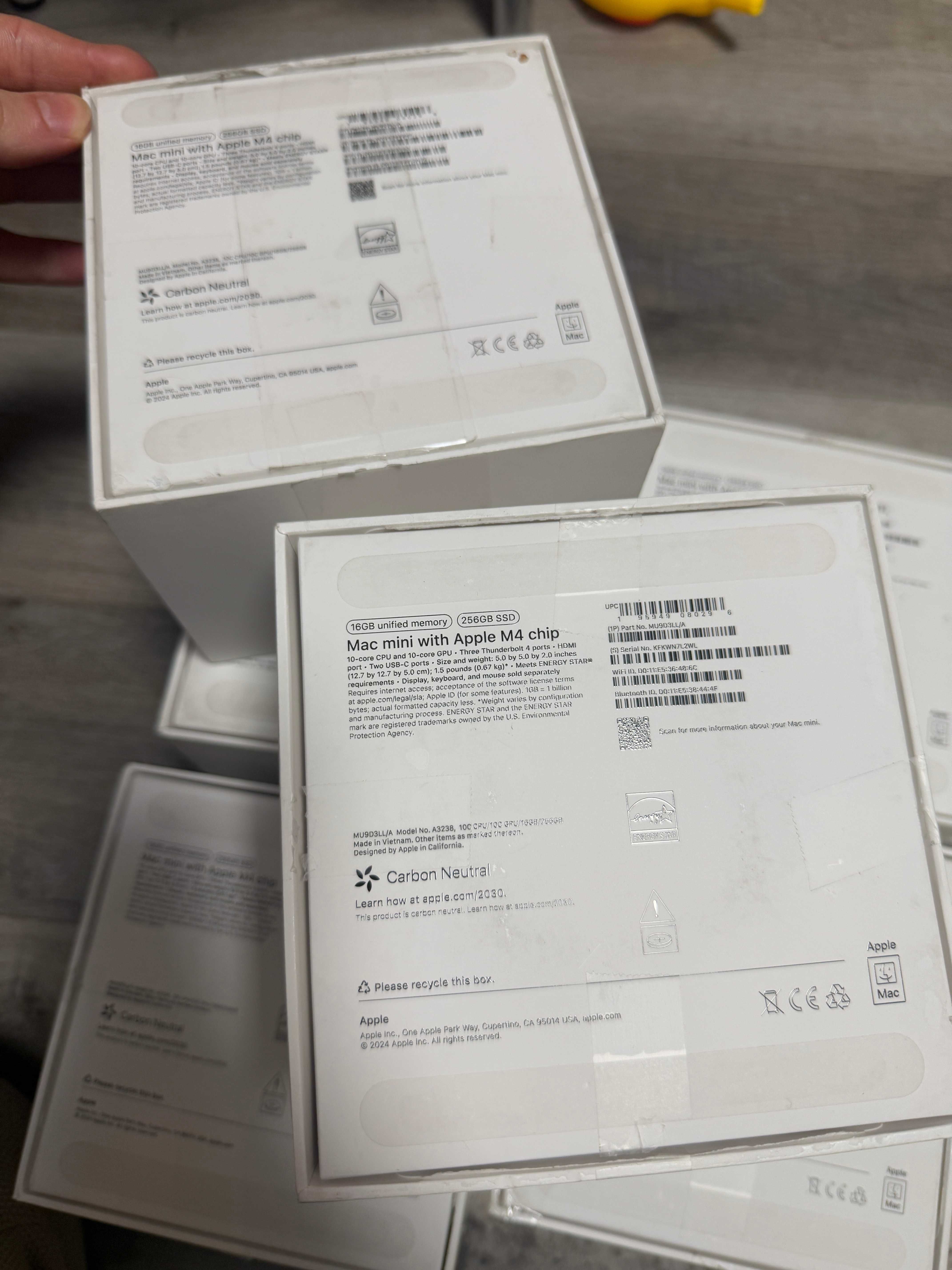Mac Mini M4 16/256GB Late 2024 Open Box Велика кількість Гарантія