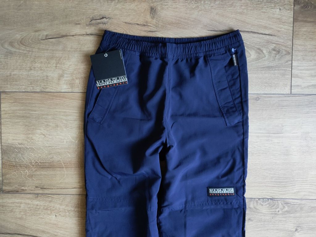 Spodnie Napapijri M-Reedy Blue Marine męskie dresowe granatowe r. M