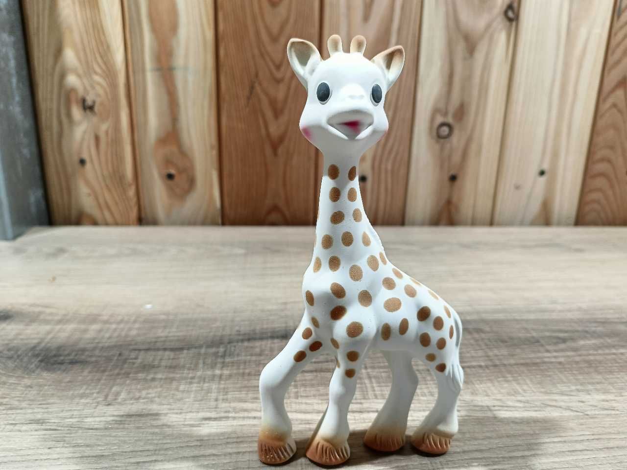 Sophie La Girafe 616400, Gryzak Żyrafa, Kauczukowy, 18x5x9cm, jak NOWY