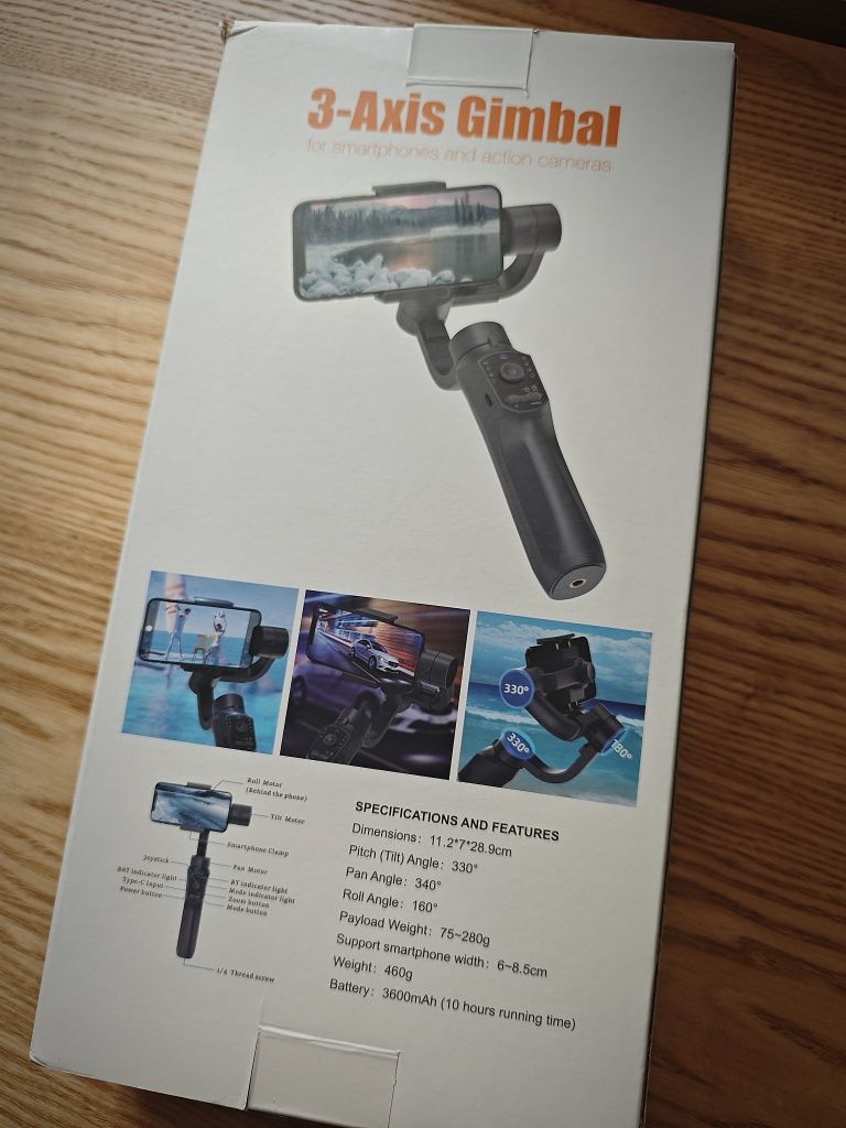 Трёхосевой стабилизатор  F10 Pro — полный комплект!