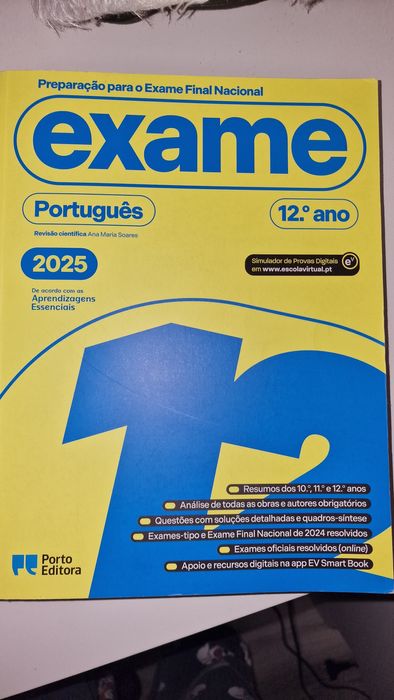Livro Exame Nacional Português Novo