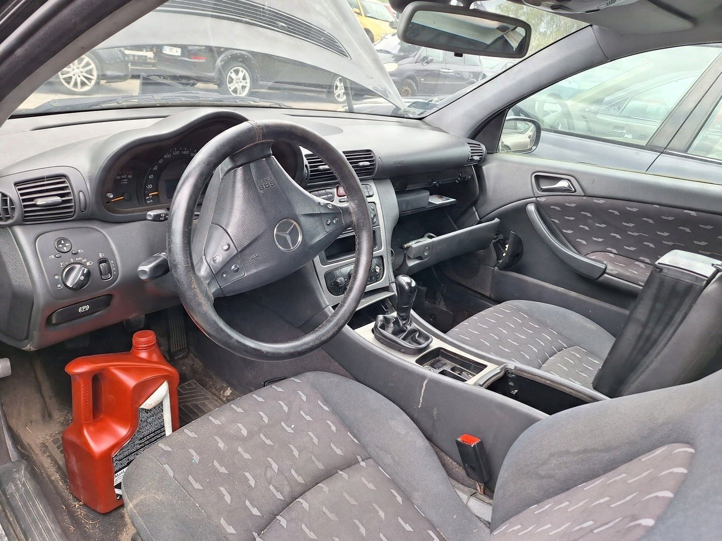 MERCEDES C-KLASA SPORT COUPE W203CL PODUSZKI AIRBAG DESKA KONSOLA KOKPIT