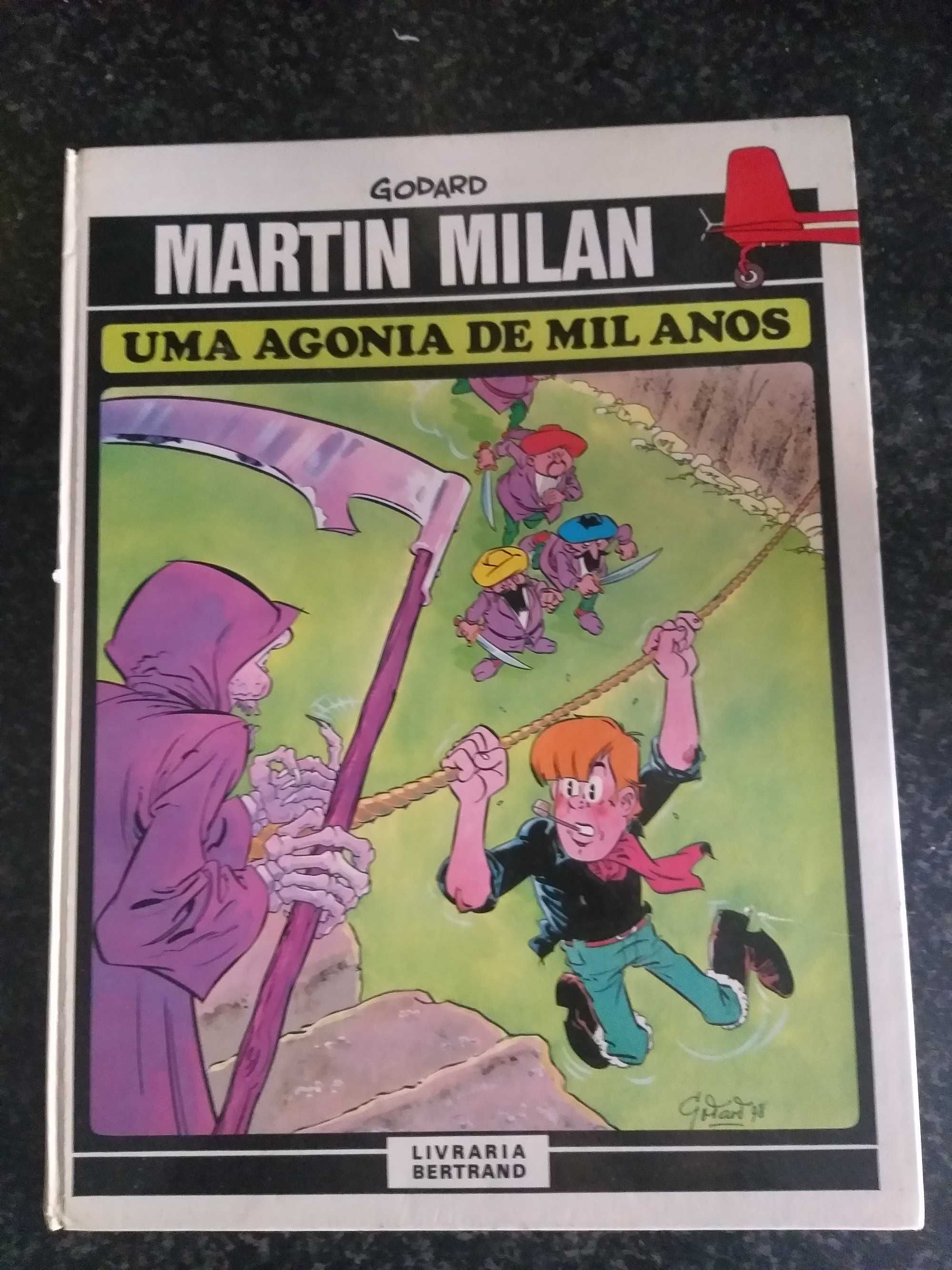 Livros Pica-Pau Martin Milan Vagabundo dos Limbos BD Bernard Prince