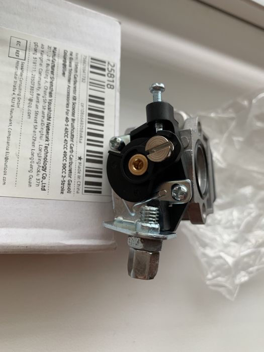 Карбюратор для мотокоси 15мм 40-5 43CC 47CC 49CC 50CC 2-тактний