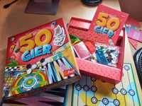 50 gier NOWA kalejdoskop gier Trefl gra edukacyjna dla dzieci