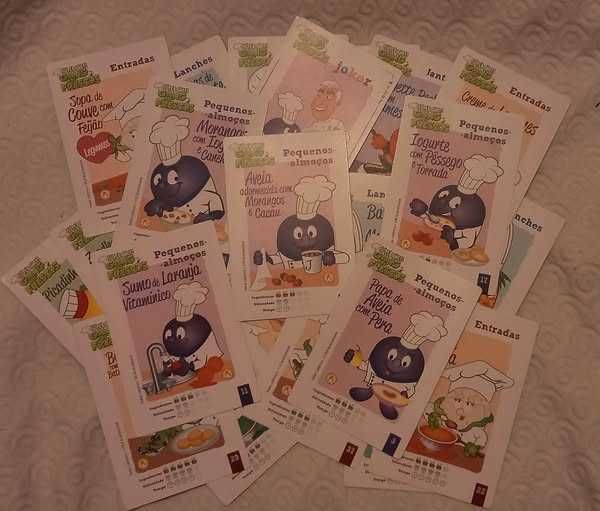 25 cartas Super Chefes Gang dos Frescos
