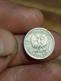 Moneta 5 groszy 1967 rok