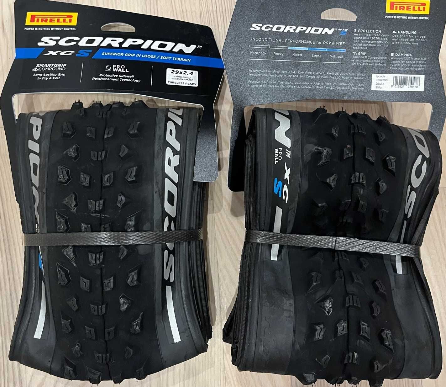 2 x Opona rowerowa Pirelli MTB Scorpion 29 x 2,4 Ebike XC elektryk mtb