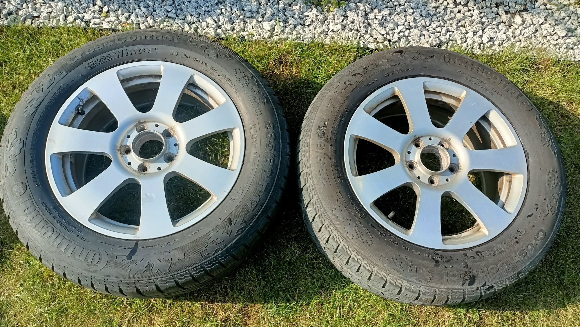 Koła zimowe felgi 17 5x112 et47,5 Mercedes GLK itd 235/60/17 okazja