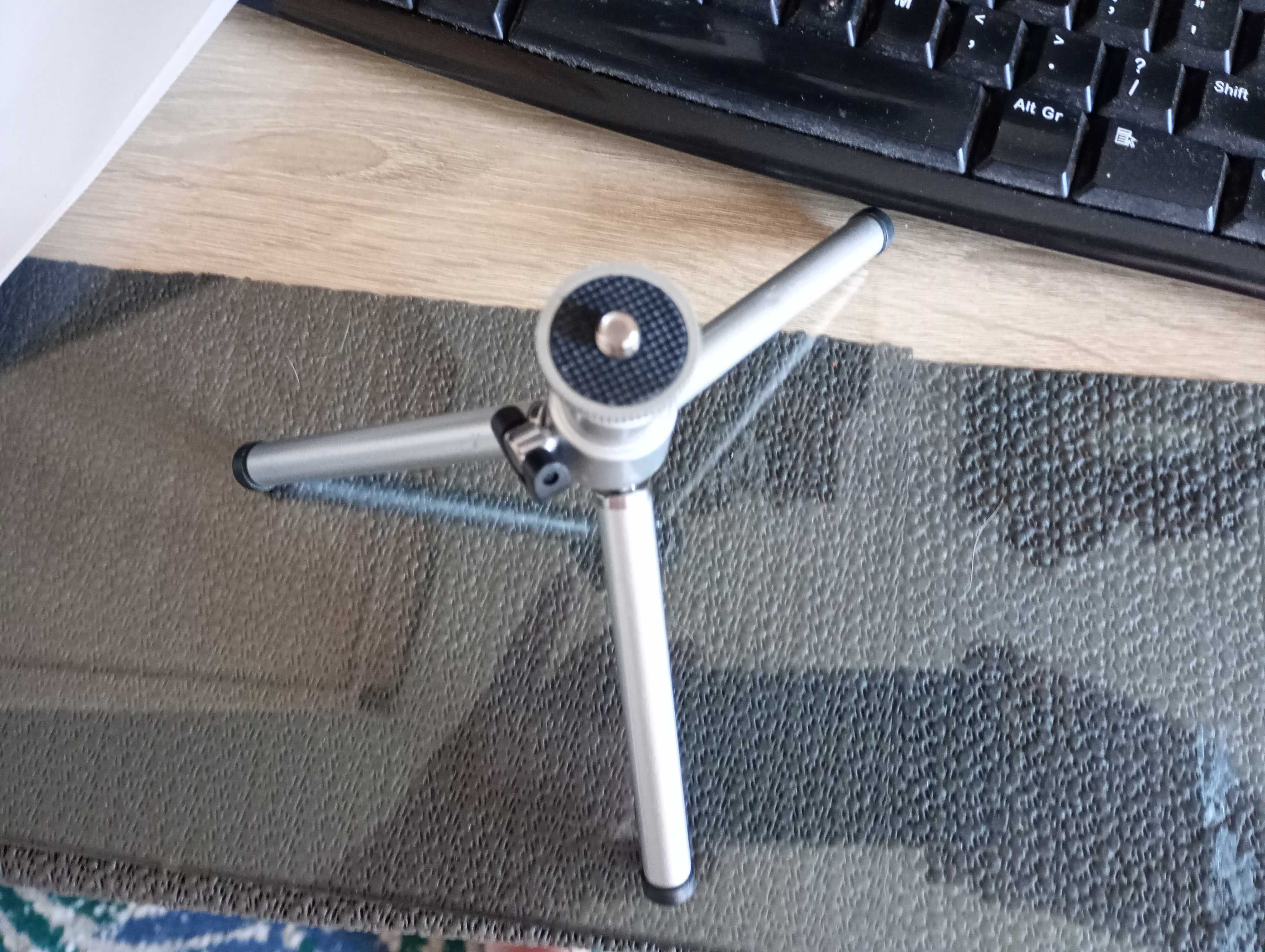 Mini statyw do mikrofonu