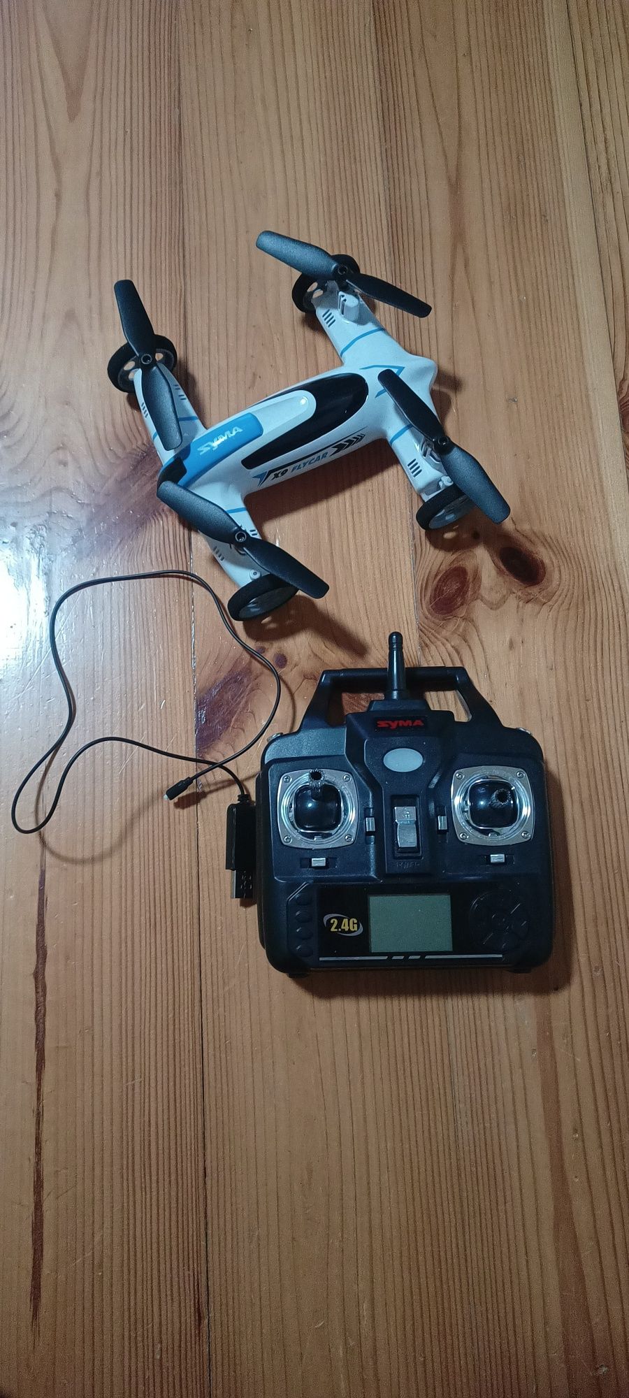 Dron SYMA X9 BIAŁY jeździ, lata