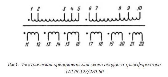 Трансформатор ТА-178-127/220-50