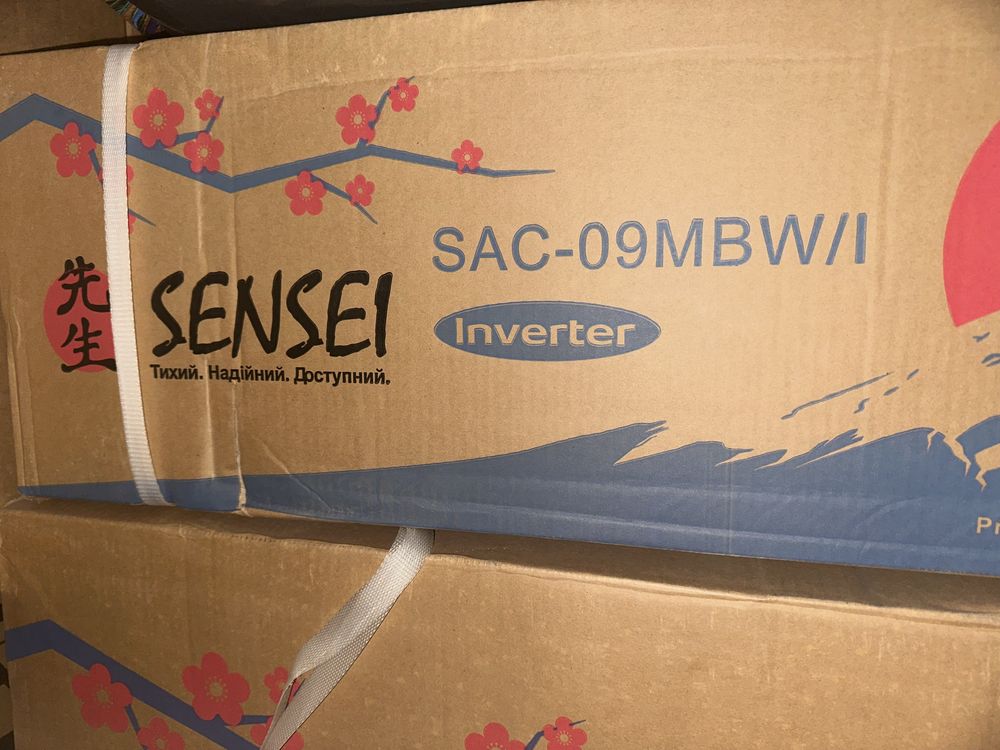 Кондиціонер Sensei SAC-09MBW/I, спліт, інвертор