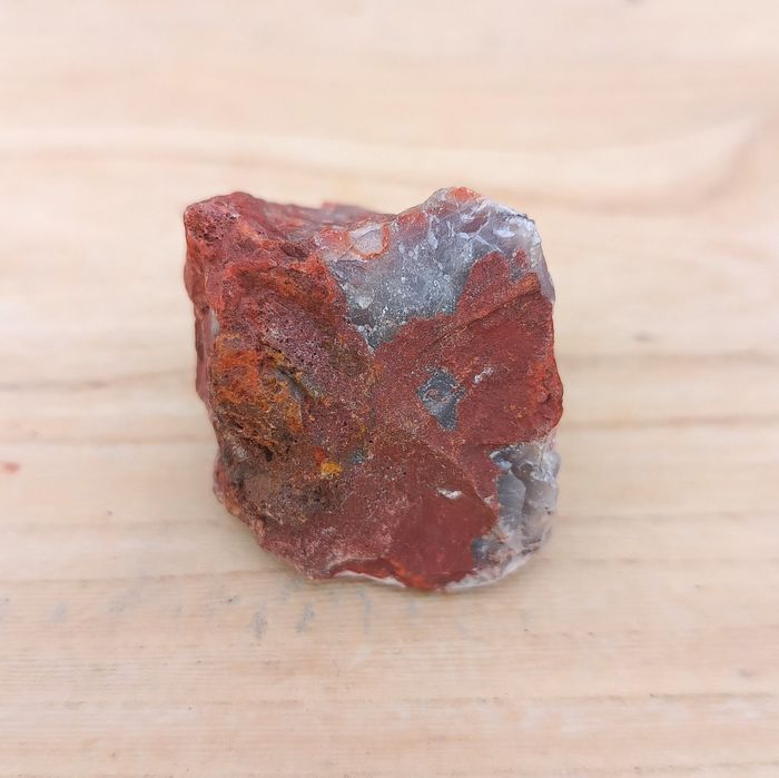 Agat ognisty surowy kamień półszlachetny Indie waga 34, 5 gram