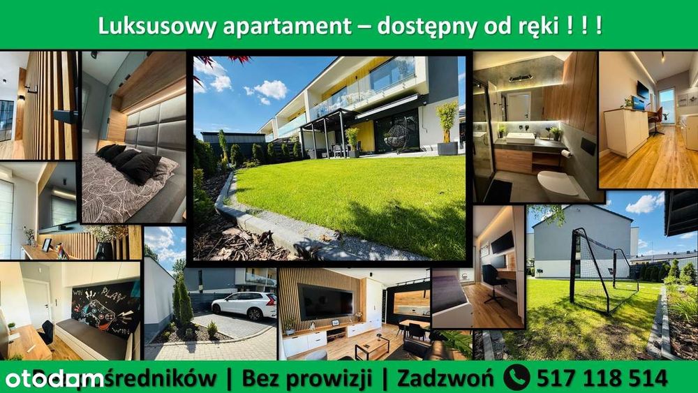 TOP OFERTA: Wykończony luksusowy apartament z ogrodem 260m² | 4 pokoje