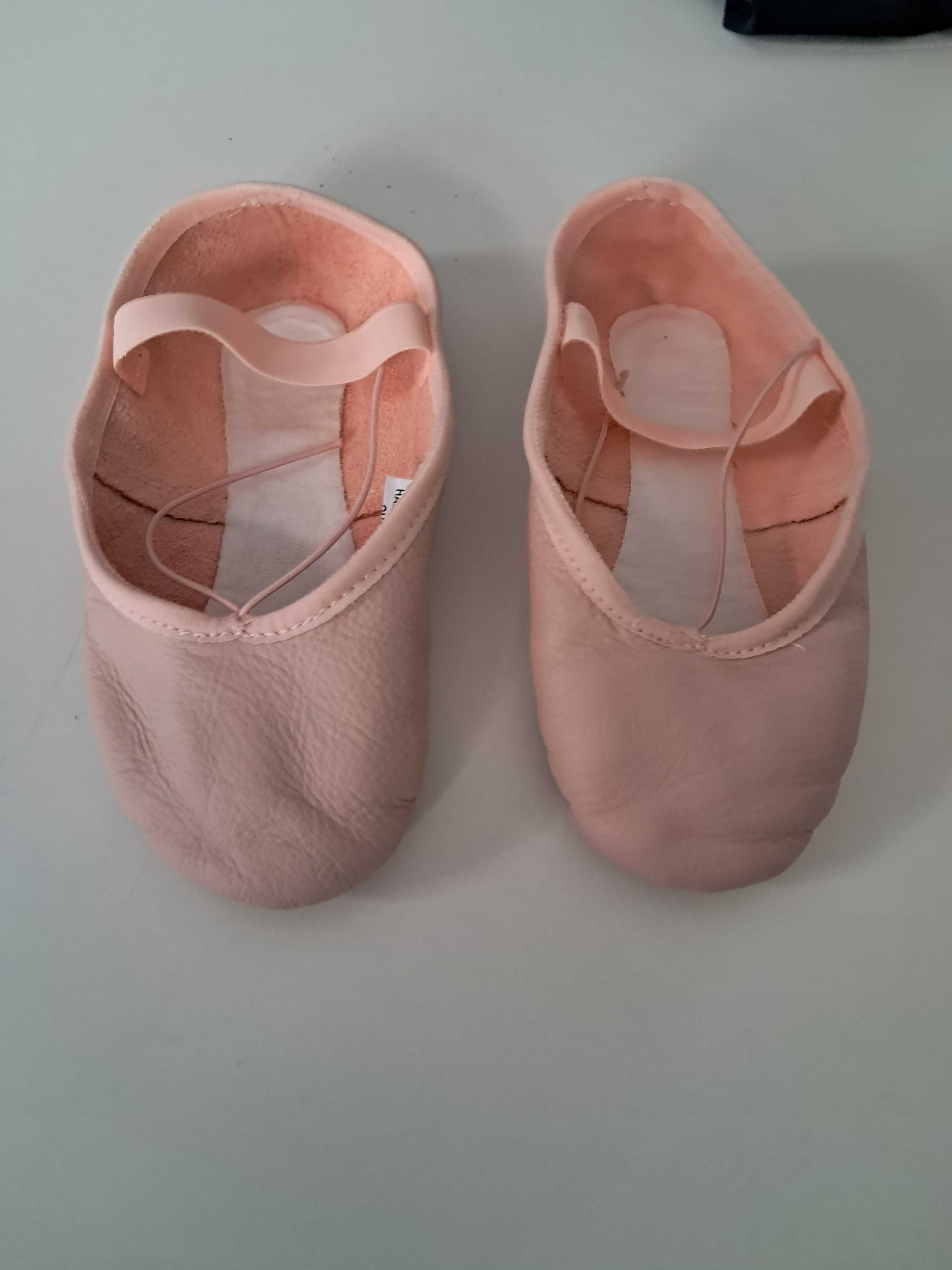 Sapatilhas de Meia-Ponta Ballet Criança Rosa 31