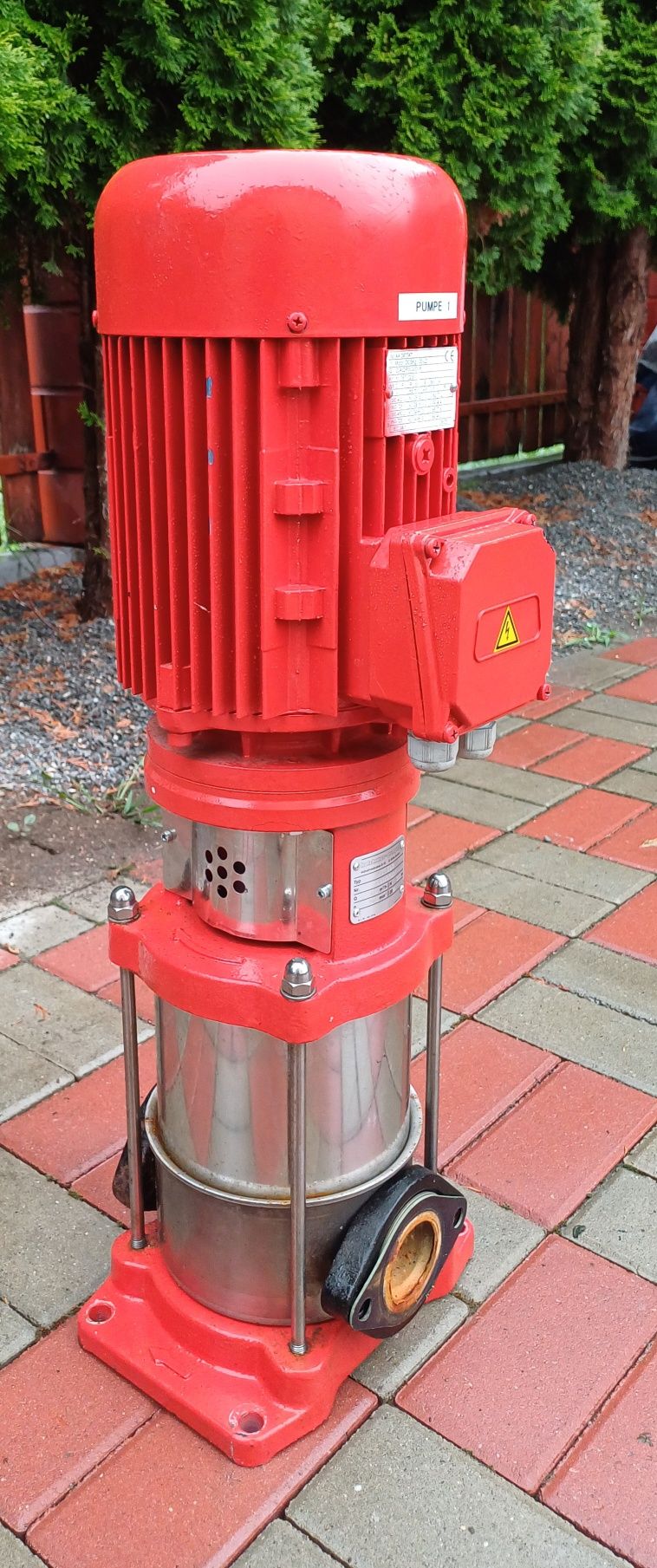 Pompa Holzhauer MCV 50/3 pionowa wody wielostopniowa nie KSB Grundfos