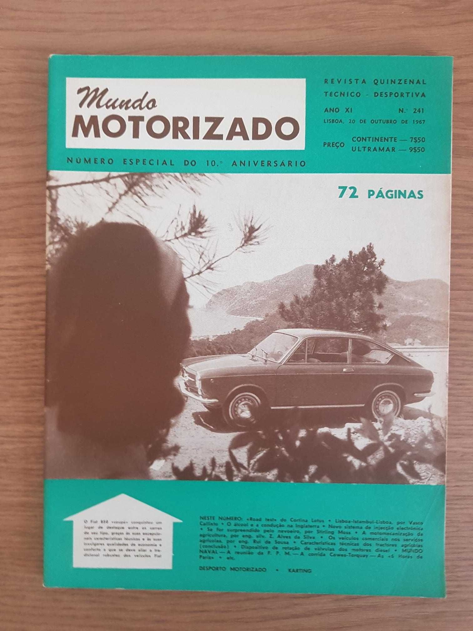 Revista Mundo Motorizado Nº241 (Ano:1967)