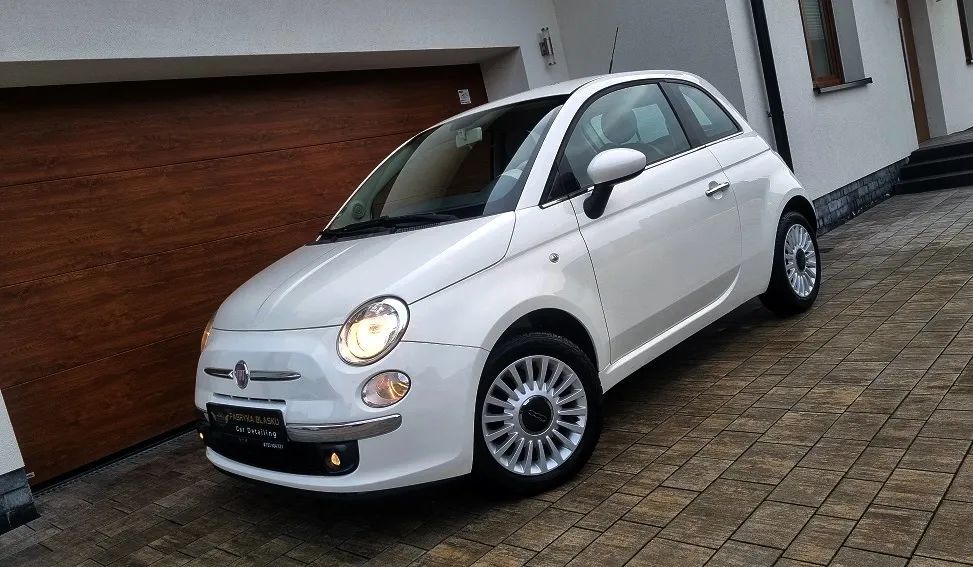 Fiat 500 *Panorama*klimatyzacja*alu*chrom*serwis ASO*sliczny*