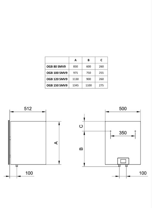 Новий бойлер GORENJE OGB 80 SM/V9