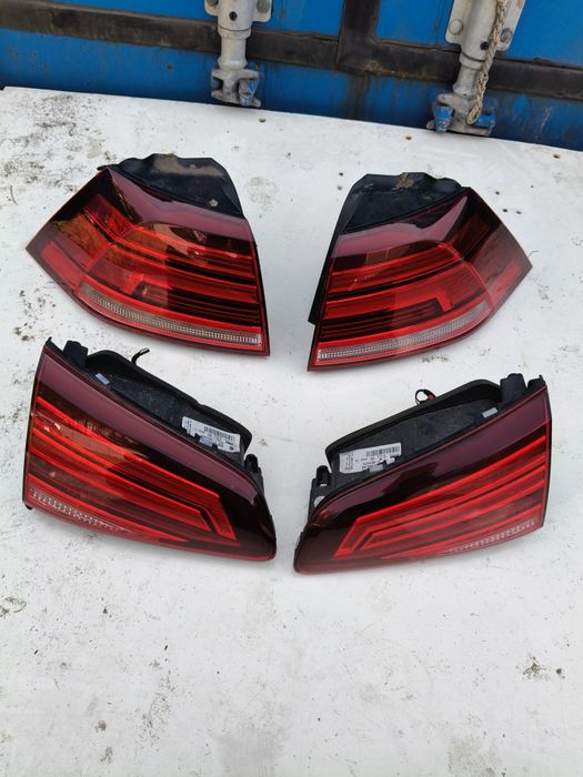 VW golf 7 lift HB Hatchback lampy tył komplet LED prawa lewa  Europa