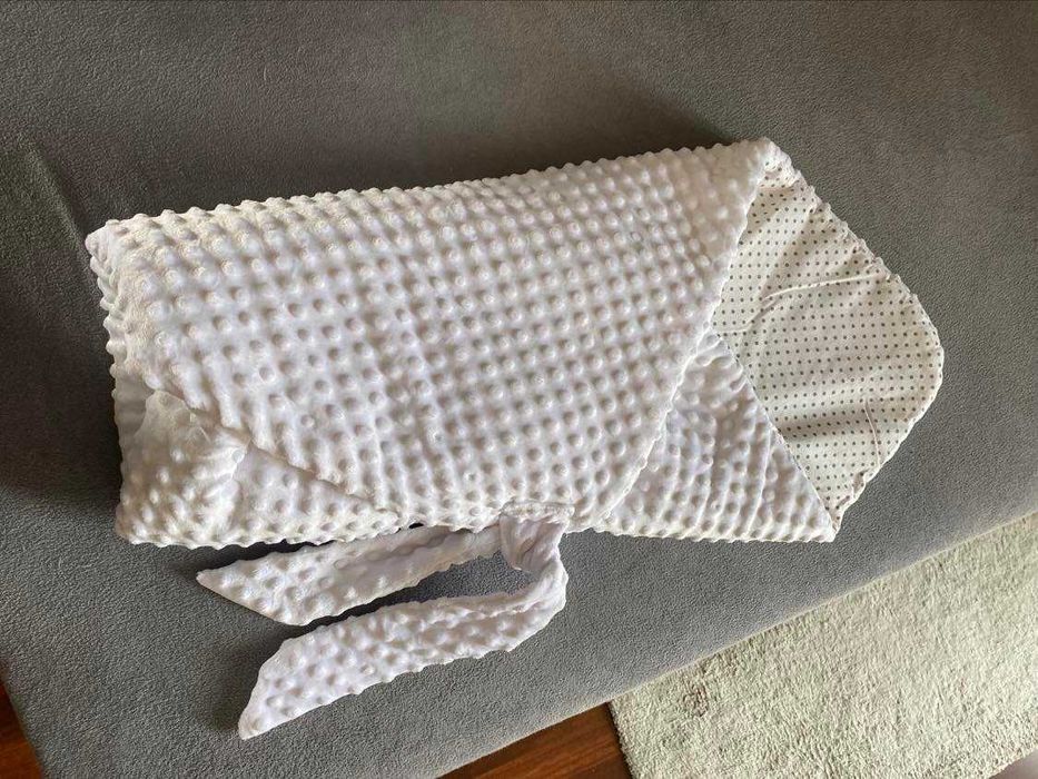 Rożek - becik niemowlęcy dwustronny Minky