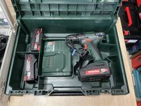 Metabo BS 18 / акумуляторний шуруповерт Метабо, 3 АКБ