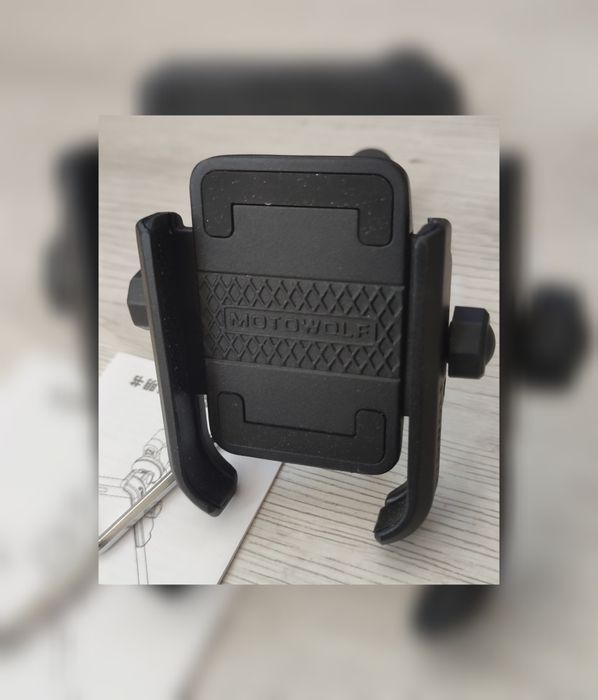 Тримач телефона під дзеркало для мотоцикла