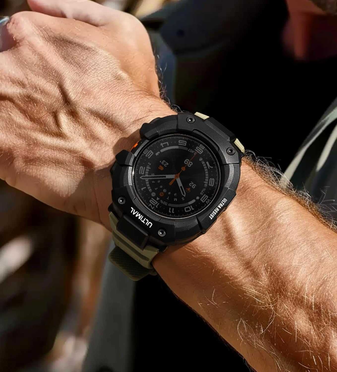 Ремешок с чехлом ULTIMAL Чехол для Galaxy Watch Ultra 47 mm