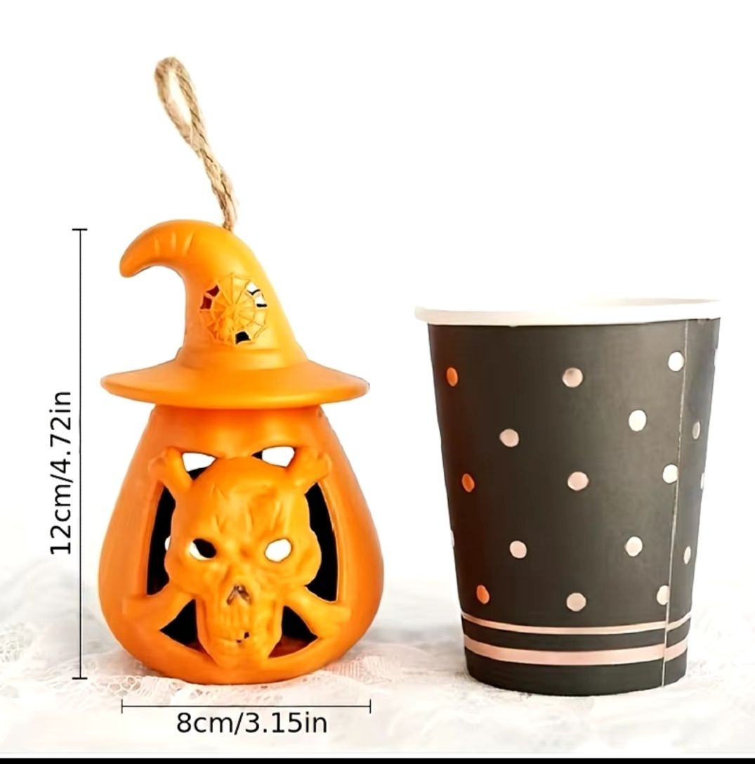 Halloween Wielobarwna lampa