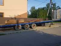 Продається напівприіп, полуприцеп, платформа лісовоз,