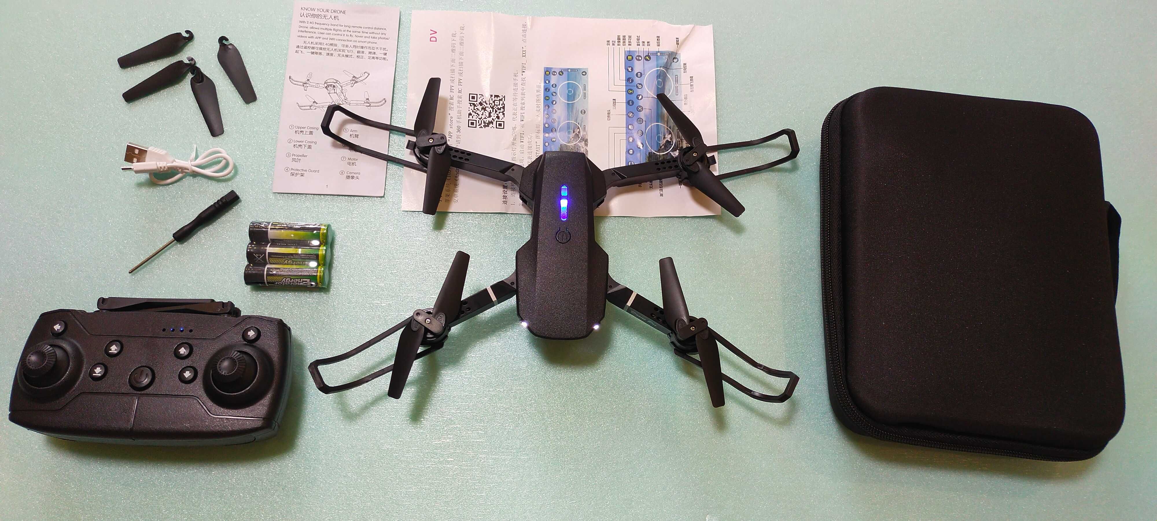 Квадрокоптер Е88 дрон  коптер мини БПЛА супер игрушка детям и взрослым