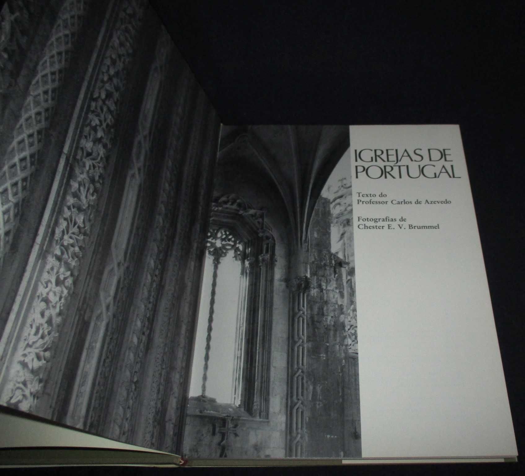 Livro Igrejas de Portugal Carlos de Azevedo