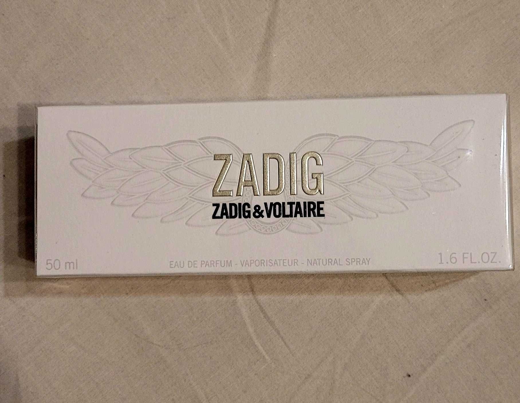 Perfume Zadig Asas 50ml NOVO