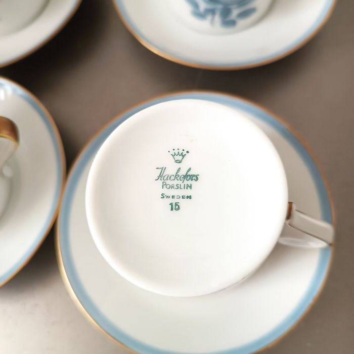 Filiżanki Hackefors Sweden espresso