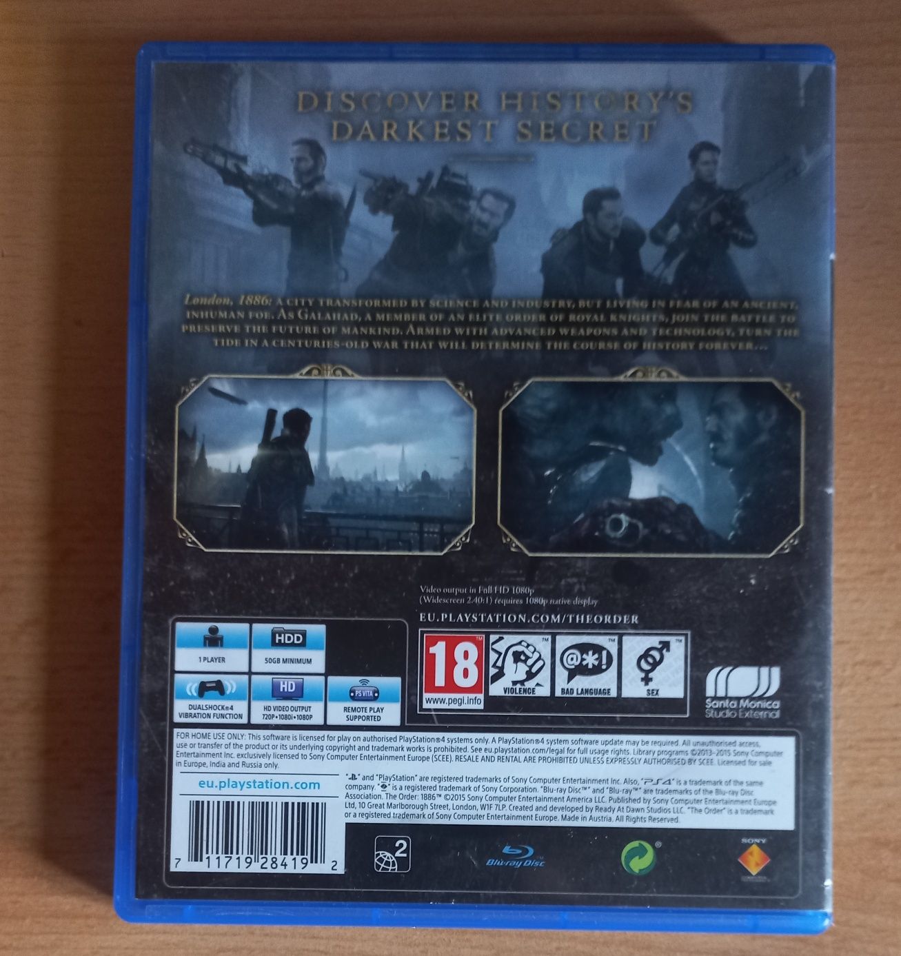 Gra The order 1886