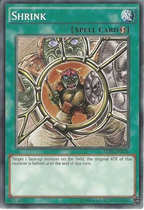 Karta YUGIOH Shrink