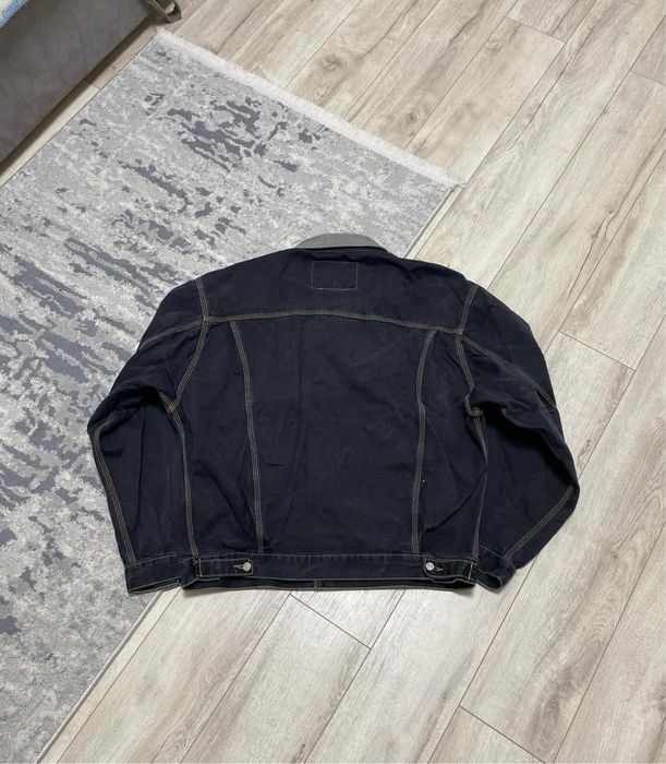 Вінтажна Джинсовка Diesel Diesel leather/denim jacket