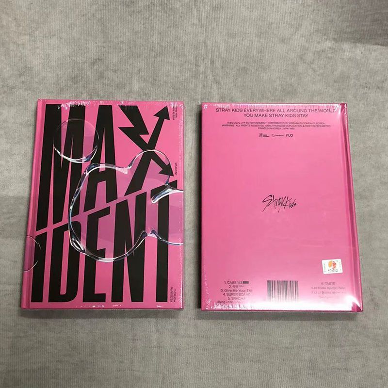 Запаковані кпоп альбоми stray kids maxident / стрейкидс альбом kpop