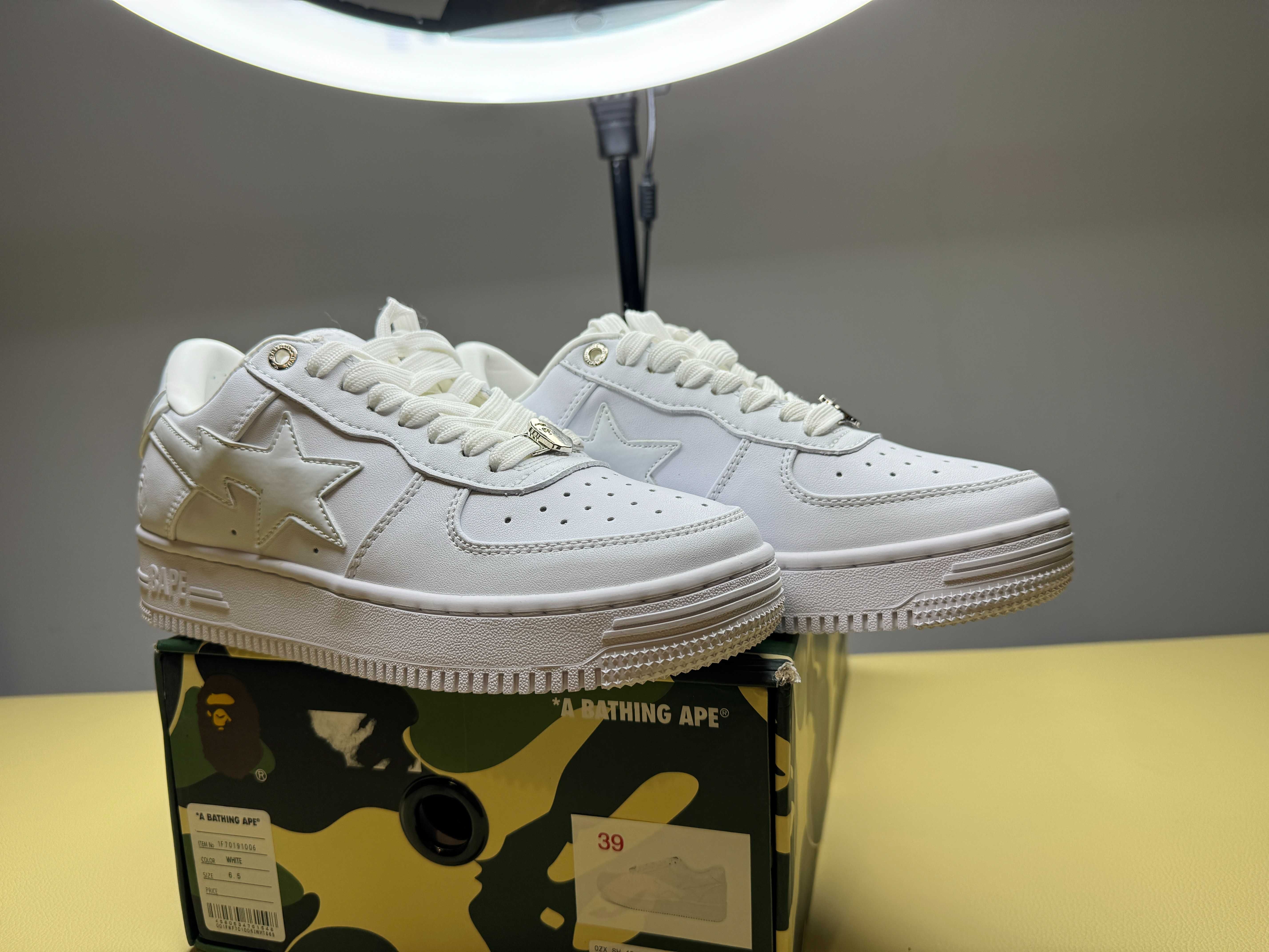 Bape Sta Low 'White', rozmiar 39