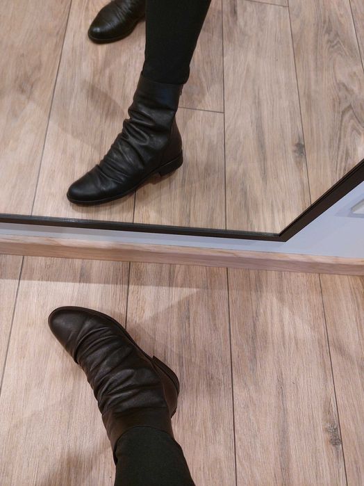 Черевики,  натуральна шкіра,  весна, 38 р.