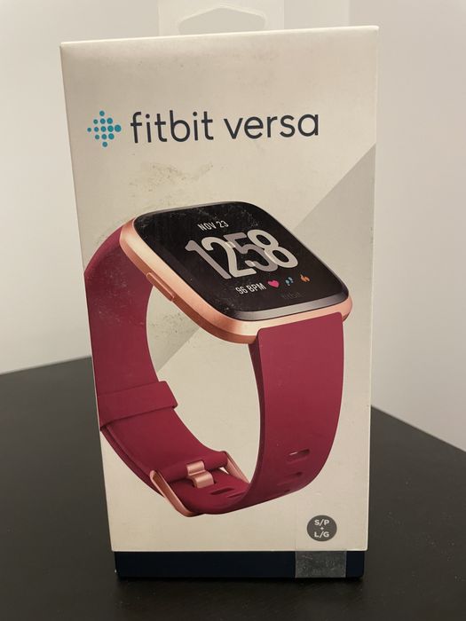 Smartwatch Fitbit Versa Special Edition Red Wine S-L