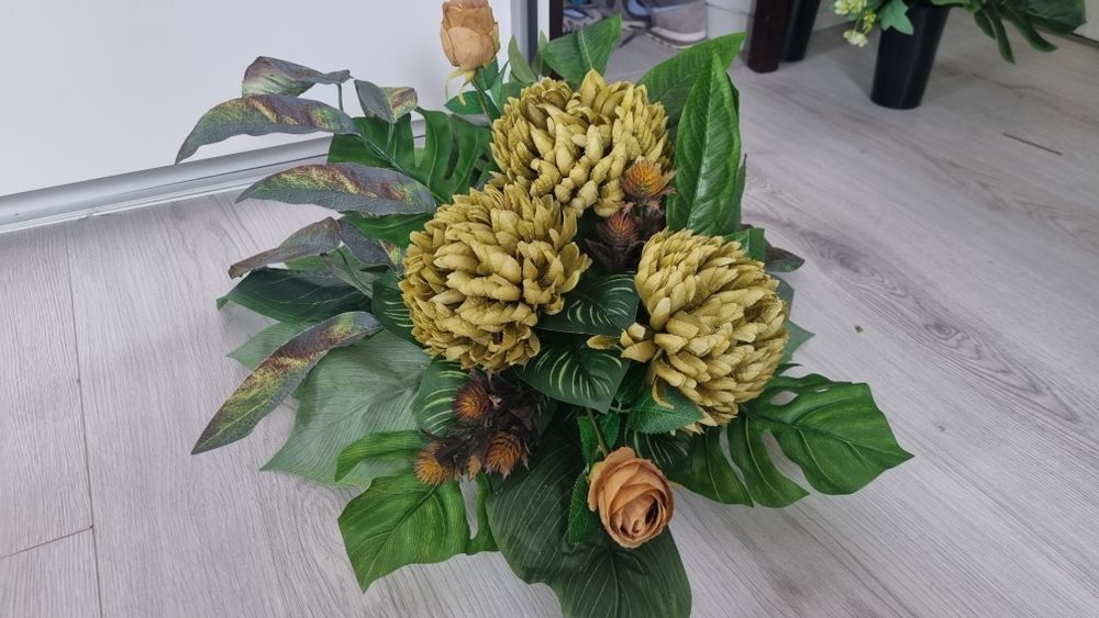 Stroik,wiązanka na cmentarz