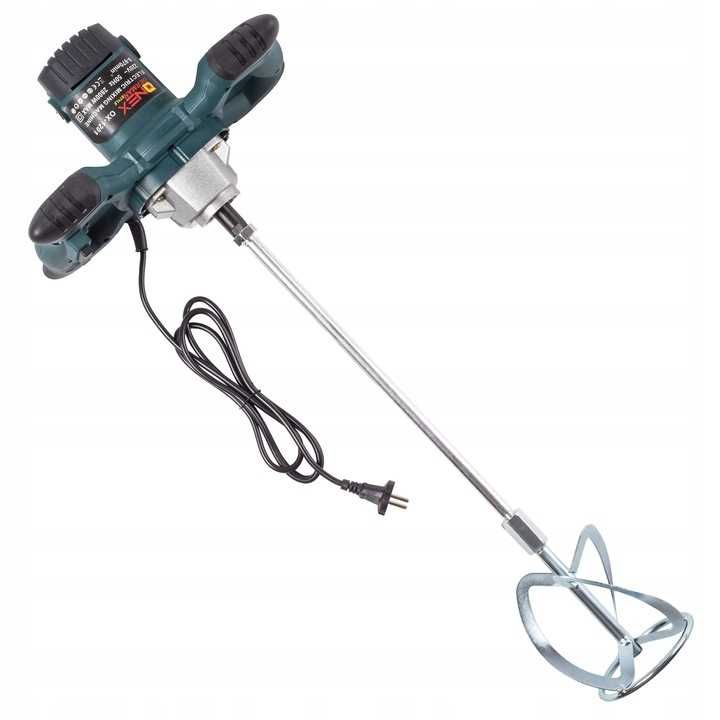 Mieszadło Elektryczne Do Kleju Betonu 2800W Mieszalnik + Przedłużka