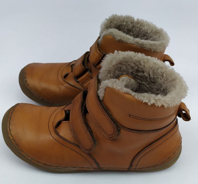 Buty / Trzewiki skórzane, ocieplane Froddo. 30.